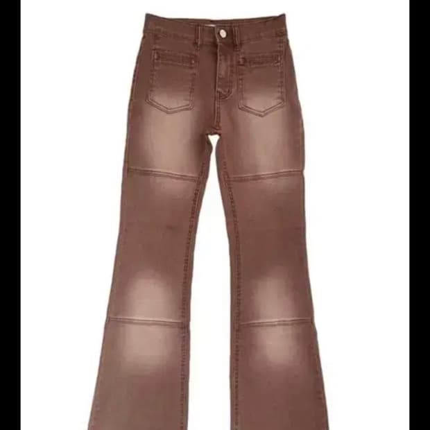 새상품 애즈온 petch pants 핑크브라운