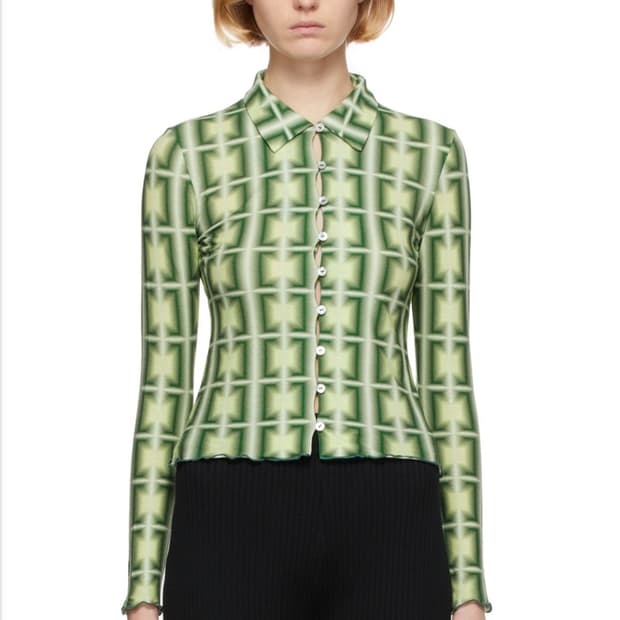 팔로마울 그린베이스 셔츠