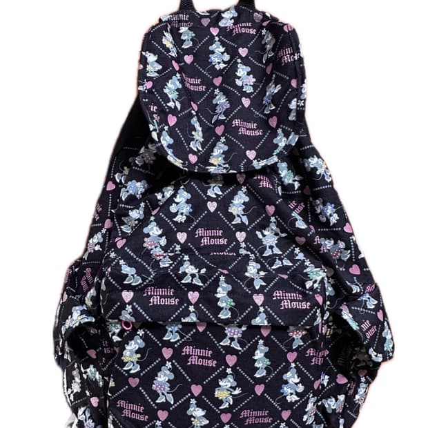 빈티지 미니마우스 백팩