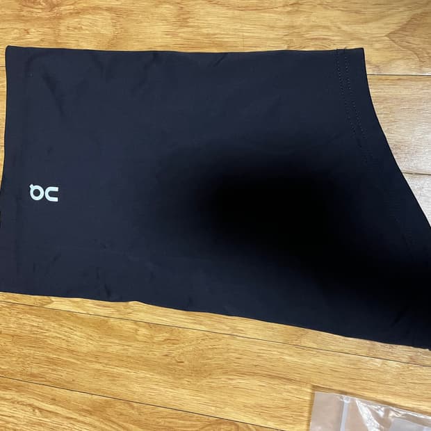 온러닝 넥워머 블랙 프리사이즈