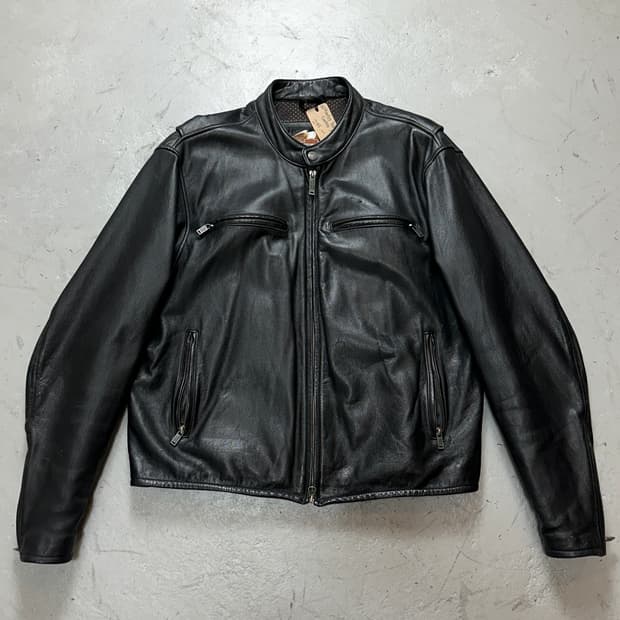 00's 할리데이비슨 레더 라이더 자켓 빈티지 레더자켓