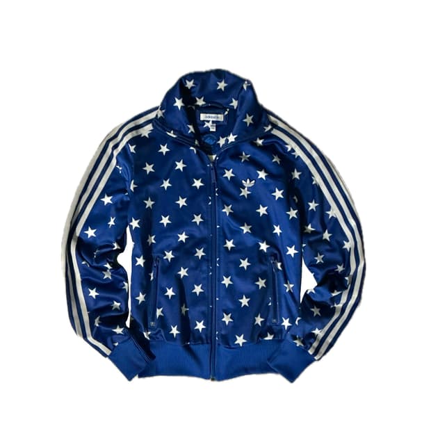 아디다스 제레미스캇 스타 트랙탑 져지 블루