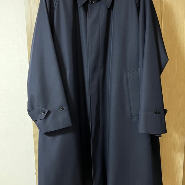 캡틴선샤인 워커코트 네이비 40 울100