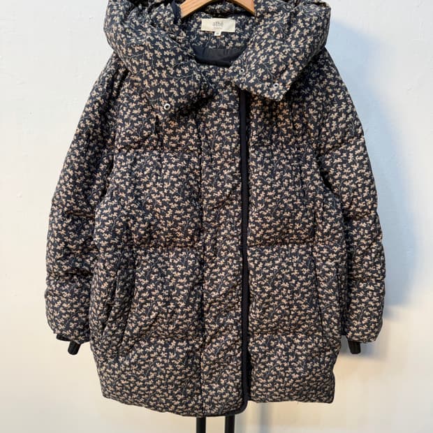 정품) 아떼 바네사브루노 플라워 패턴 패딩 36