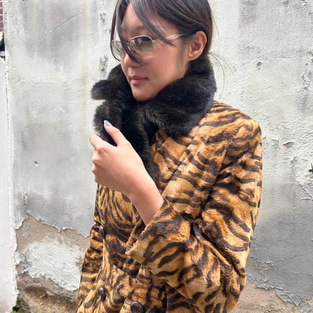 Dolce&Gabbana FW96 leopard coat