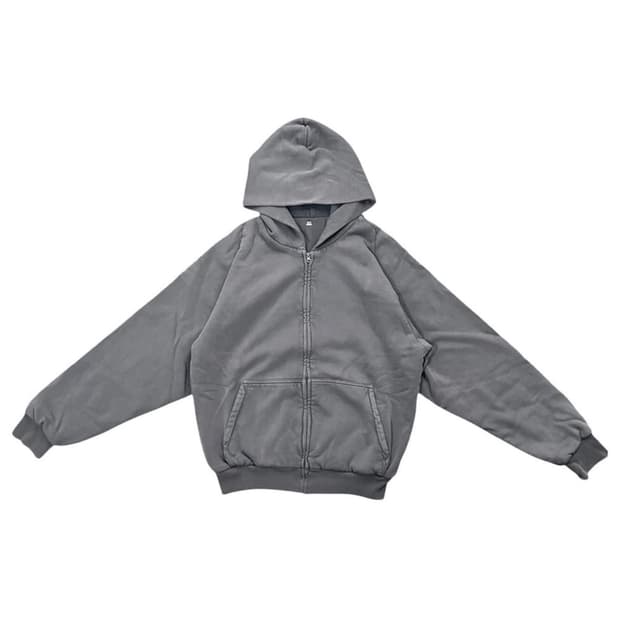 이지갭 후드집업 포에틱 그레이