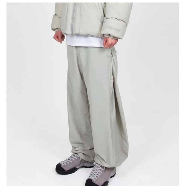 21FW SIDE SNAP PANTS GREY