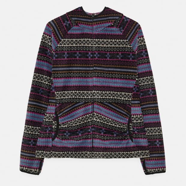 셔링 포켓 플리스 집업 후디 (Multi)