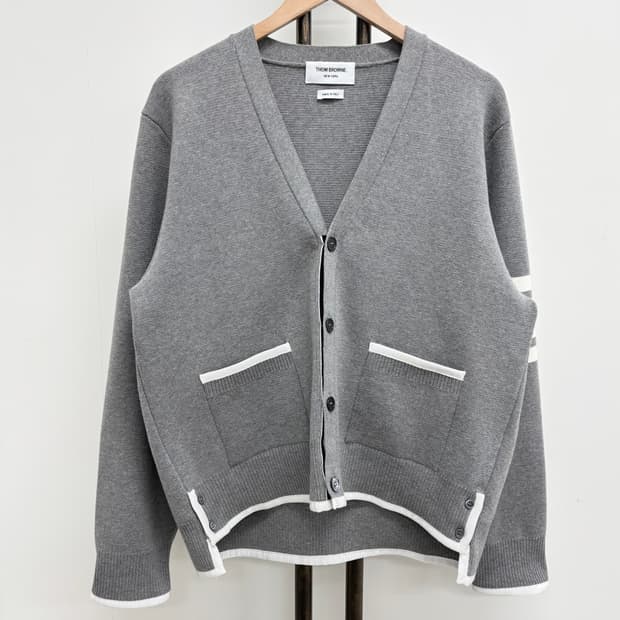 [4]톰브라운 사선완장 밀라노스티치 가디건