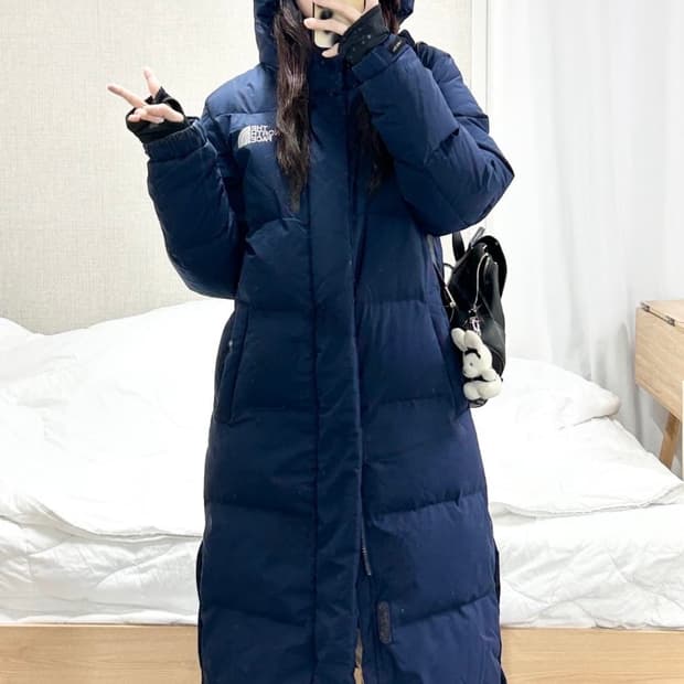 노스페이스 눕시 롱패딩 네이비 빈티지 아우터 나이키 아디다스