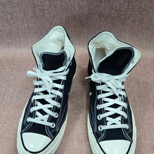 컨버스 일회착용 255mm- 남 녀  척 70 클래식 스니커즈 운동화