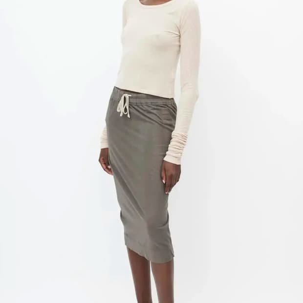 릭오웬스 다크쉐도우 스커트