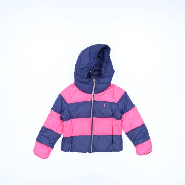 [S(7)] 폴로 키즈 덕 스트라이프 패딩 1107HR1