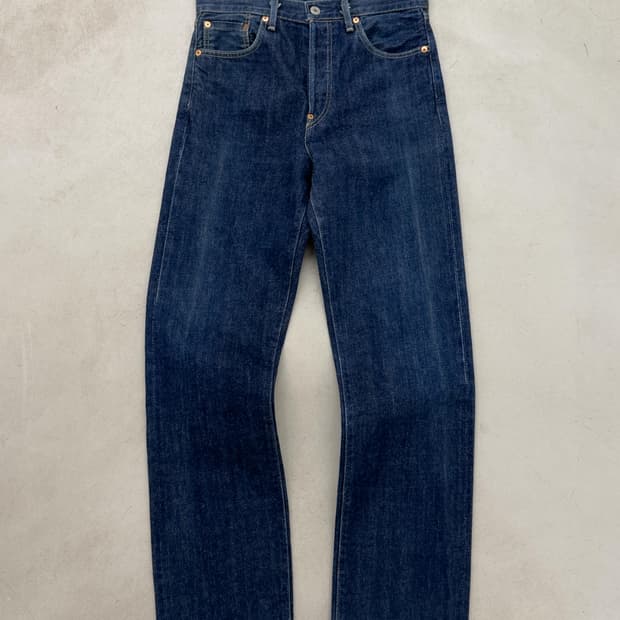 리바이스 빈티지 클로딩 702 셀비지 데님