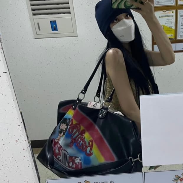 Dollskill 돌스킬 베티붑 빅백 숄더백