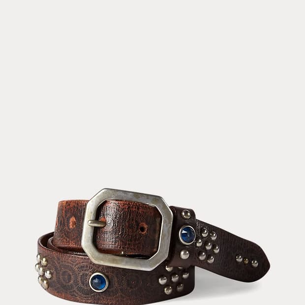rrl 라스코 스터드 벨트 36