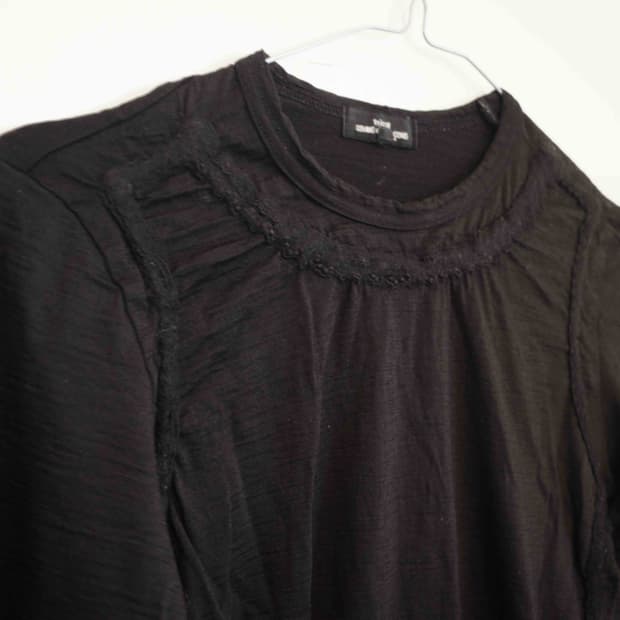 Comme des garcons tricot blouse