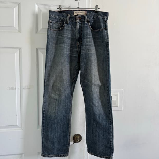 리바이스 505 레귤러핏 데님