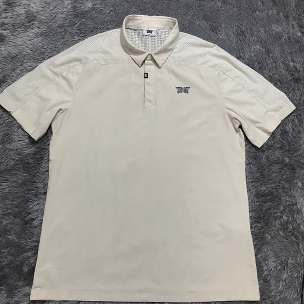 [[2XL] PXG 펀칭배색 카라 반팔티셔츠@287