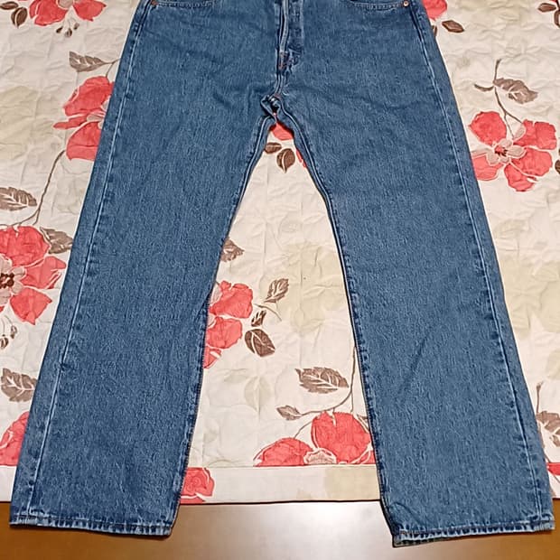 리바이스 501 청바지 34인치 기장105