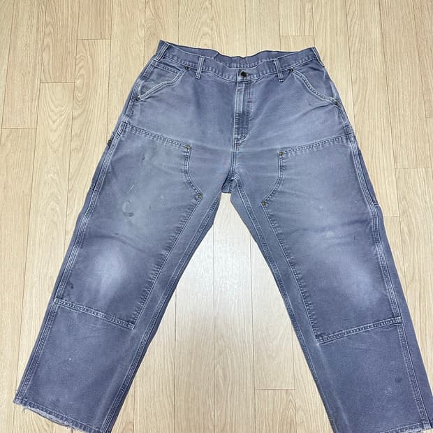 칼하트 더블니 그레이 38x30