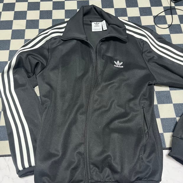 아디다스 베켄바우어 블랙 져지 m