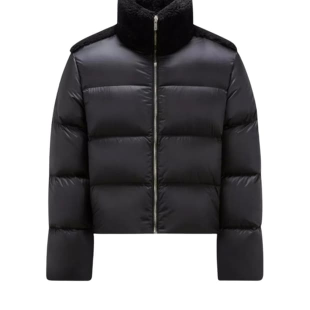 릭오웬스 x 몽클레어 몽클레르 사이클로픽 쇼트 다운 자켓 블랙 23fw