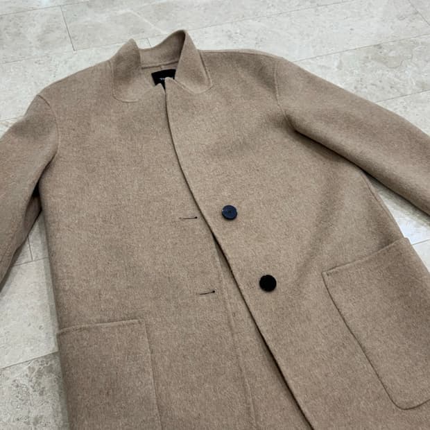 Theory 미디 블레이저 코트