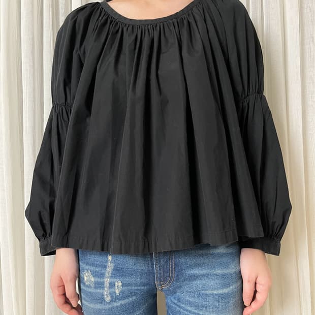 꼼데가르송 벌룬 블라우스 Comme des garcons