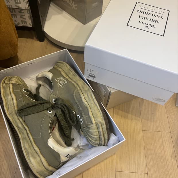 미하라 야스히로 블레이키 빈티지 카키 44