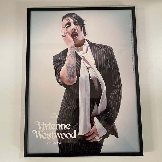 마릴린 맨슨 x 비비안웨스트우드 맨 Vivian Westwood 포스터