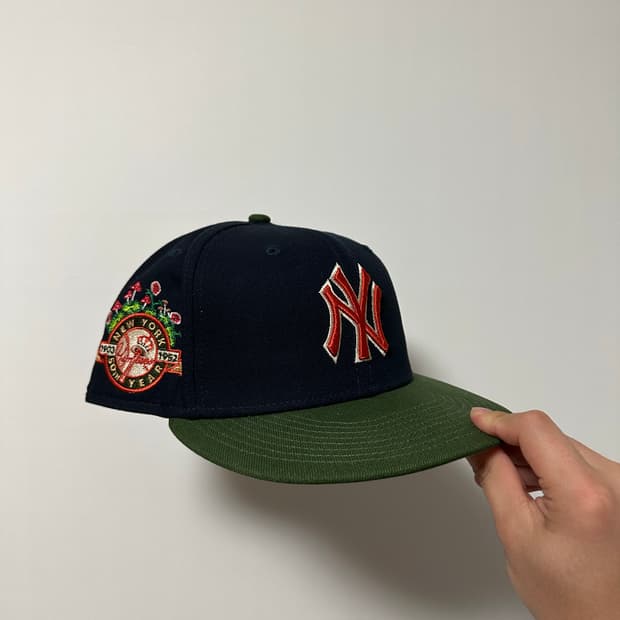 뉴에라 양키스 플라워 피티드 캡 59fifty