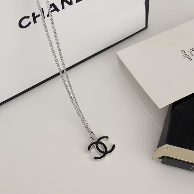 빈티지 샤넬 제니 CC 목걸이 [감정서 포함]
