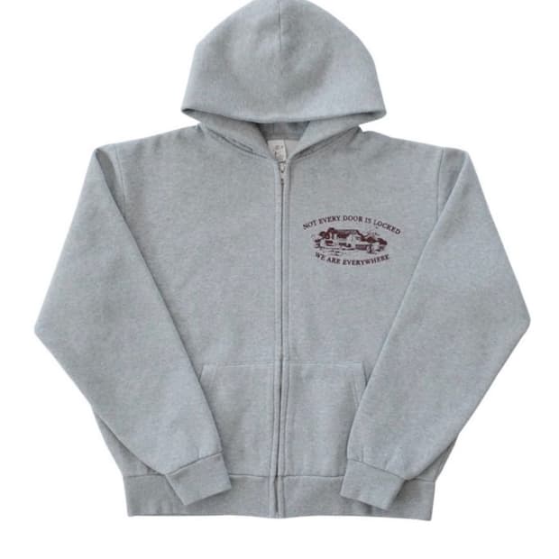 컬렉트 피시스 후드집업 그레이 s