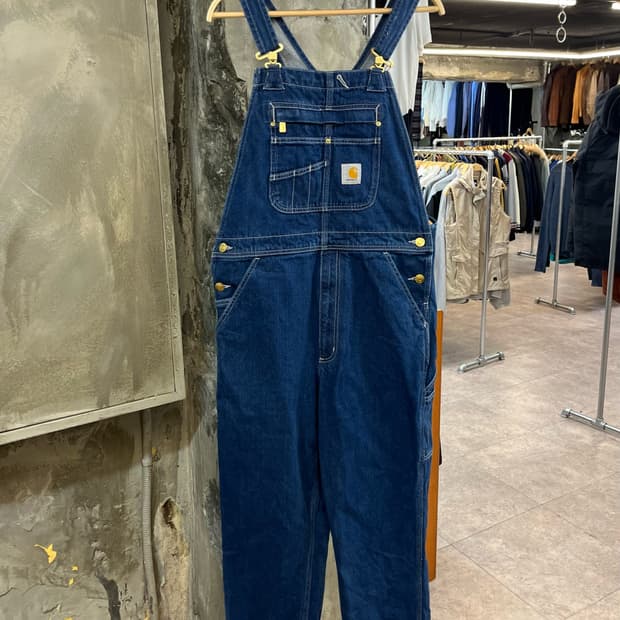 칼하트 데님 오버롤 팬츠 32X30 #csz2482