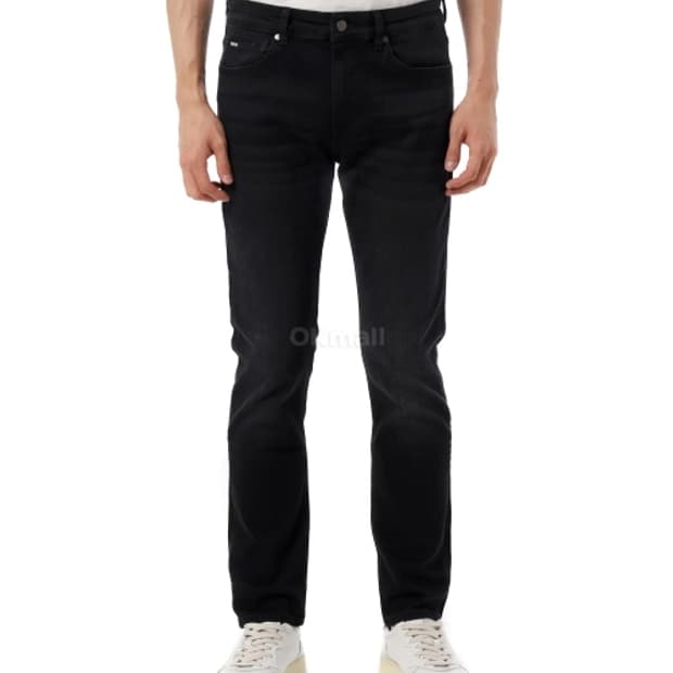 휴고보스 델라웨어 스트레치 블랙진 