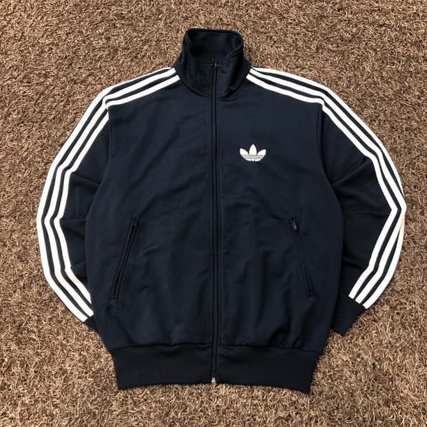 95 아디다스 구 파이어버드 네이비 져지 트랙 