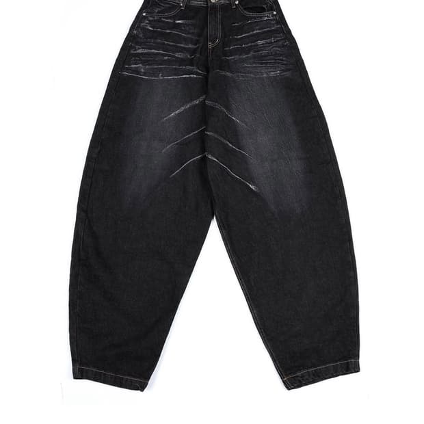 뉴치프시크dp pa washing baggy jean