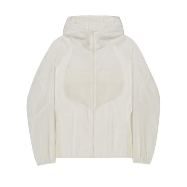 Paneled Lightweight Windbreaker