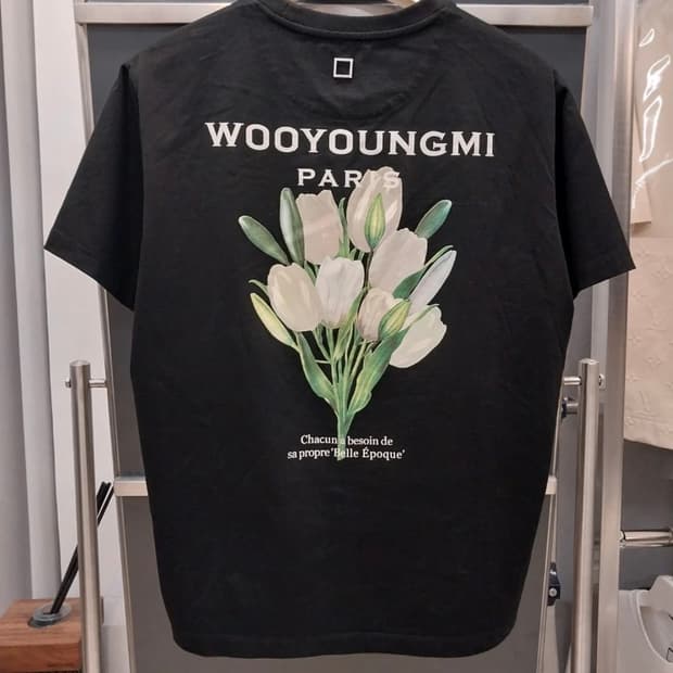 22ss 우영미 플라워 반팔 46