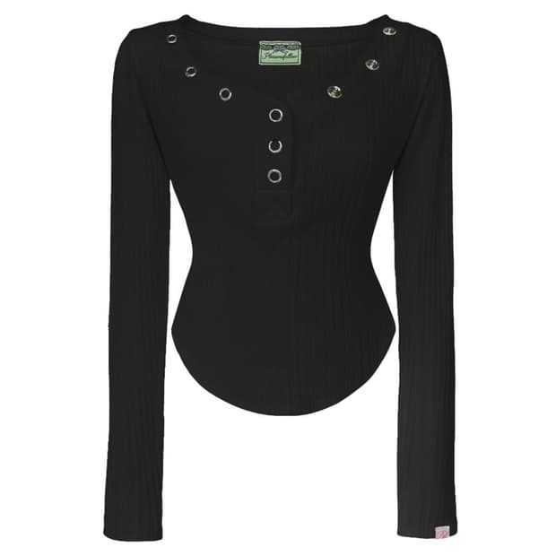 플리즈노팔로우 버니탑 Ver 1) 블랙