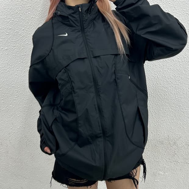 나이키 블랙 바람막이 XL