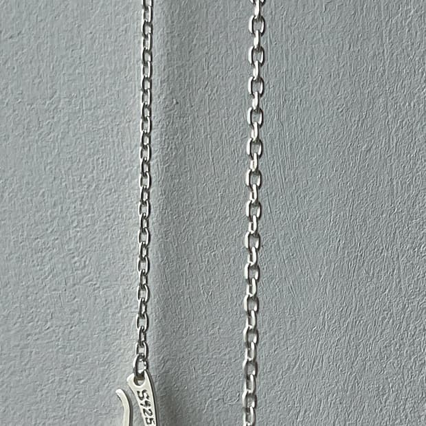 2mm 체인목걸이