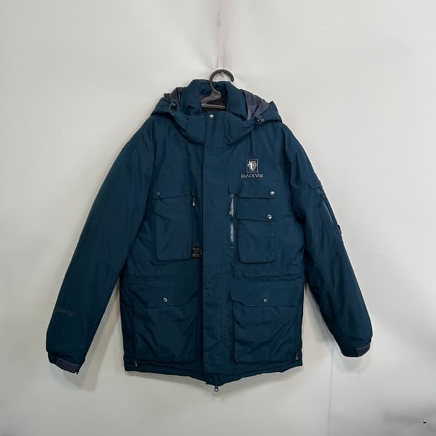 블랙야크 남성 고어텍스 구스다운 패딩 100 