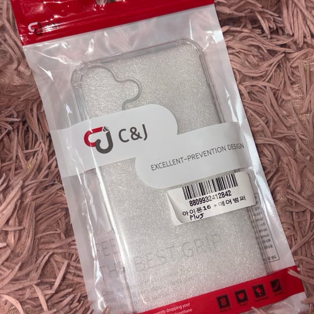 *무료나눔* 아이폰 16 플러스 투명 젤리케이스