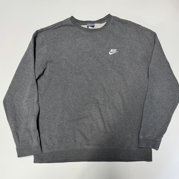 나이키 기본 스우시 기모 오버핏 맨투맨 XL ~ 2XL