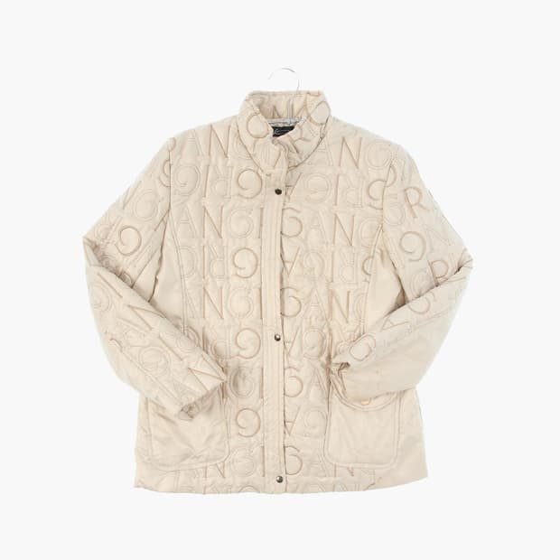 ladies fashion Japanese vintage 폴리 자수 패딩