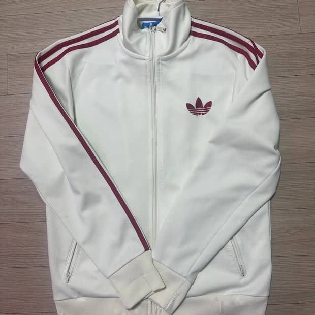 아디다스 구파이어버드 흰빨 져지 트랙탑 트랙 자켓