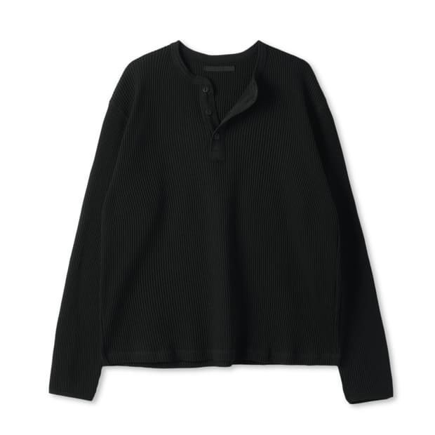 HTAE 90's Thermal Henley 헨리넥