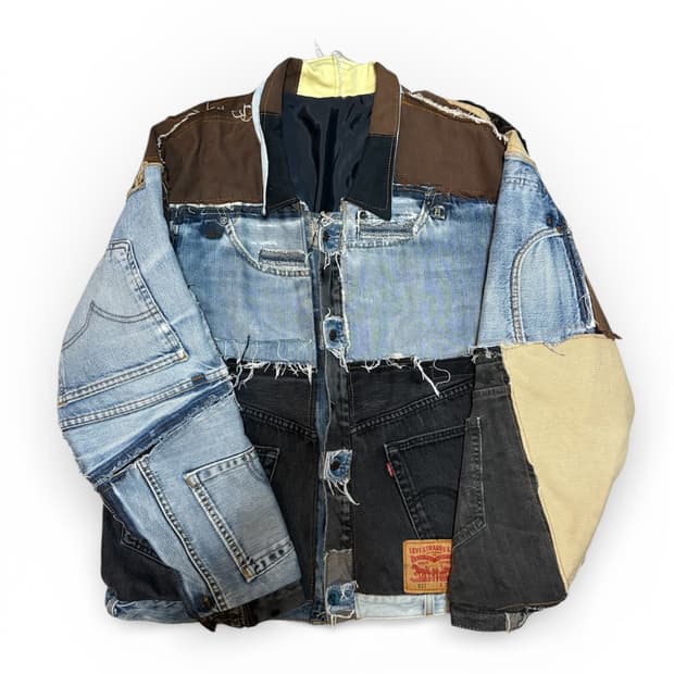 리바이스 리메이크 데님자켓